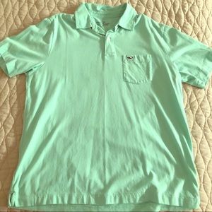 Vineyard vines mint green men’s polo